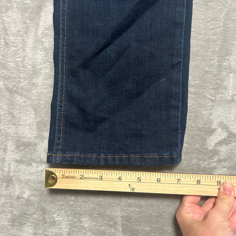 Lee Straight Leg Jeans Women’s 12 Dark Wash Denim - Picture 9 of 9